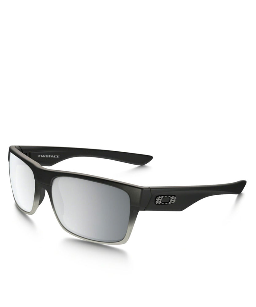 Óculos Oakley Two Face Polished Black Iridium Polarized OO9350012178