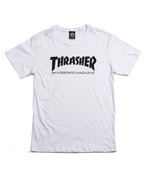 Camiseta Thrasher Mag Branca