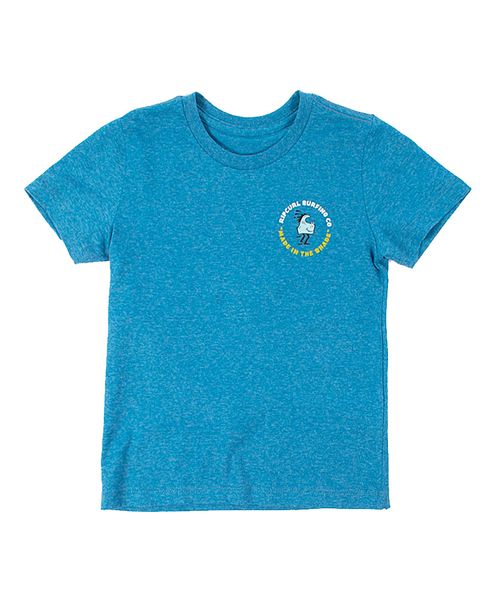 Camiseta Infantil Rip Curl Mr. Wavey Tee Ocean Marle