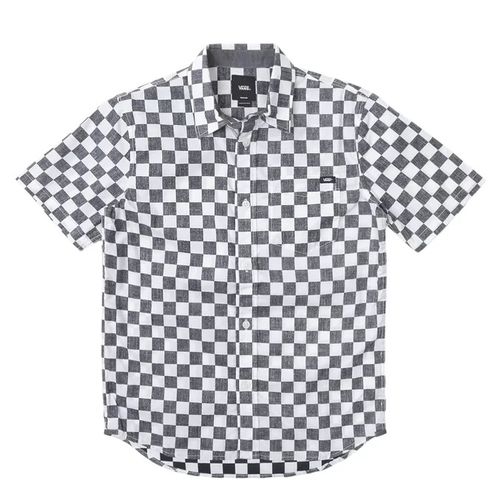Camisa Vans Cypress Checker II SS Infantil - Outlet - Xadrez