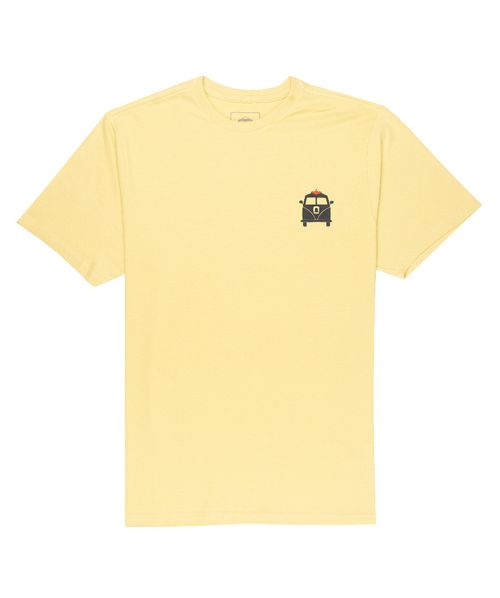 Camiseta Básica Ophicina Amarela - Outlet