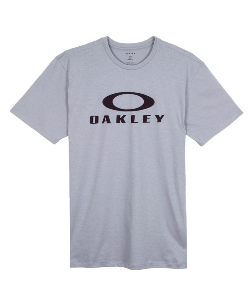 Camiseta Oakley Masculina O-Bark SS Tee, Branco, P