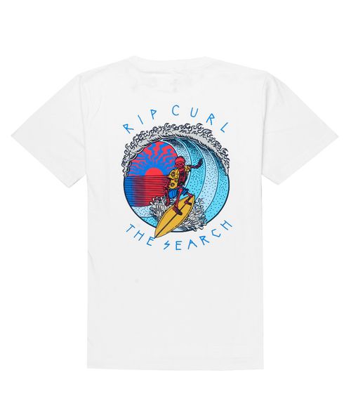 Camiseta Rip Curl Surf Juvenil - Branco