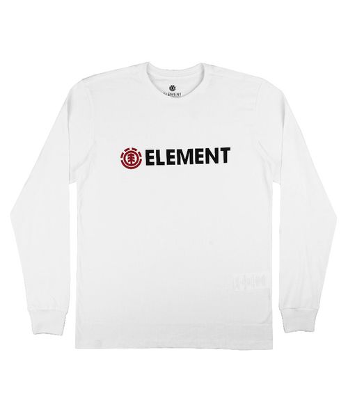 Camiseta Element Manga Longa - Branco