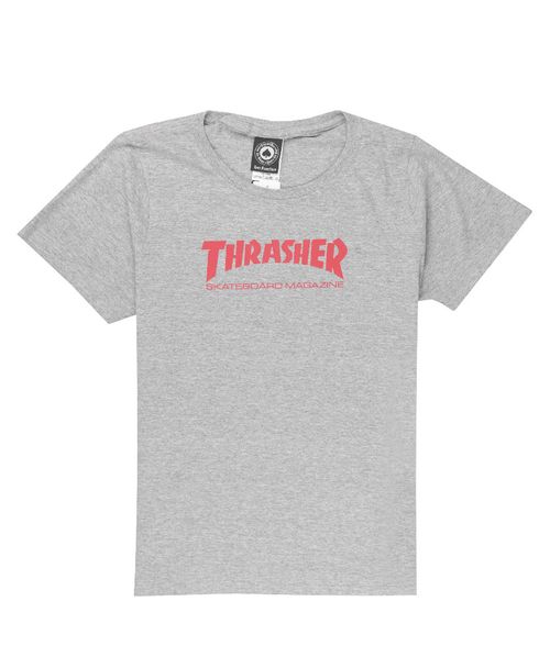 Camiseta Thrasher Skate Mag Girl - Cinza Mescla