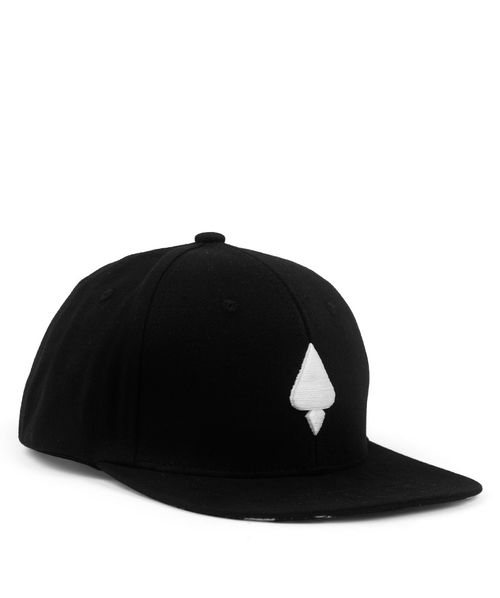 Boné MCD Aba Reta Abstract Snapback Preto - Outlet