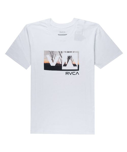 Camiseta RVCA Balance Box - Branco