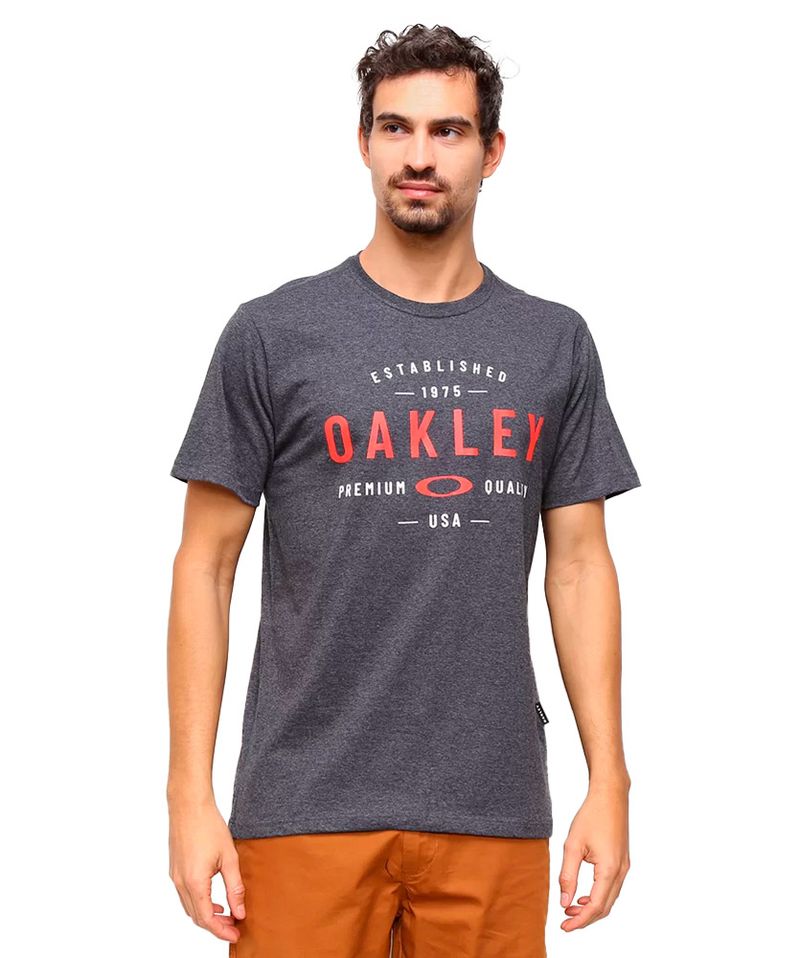 Camiseta Oakley Logo Tee - Branco
