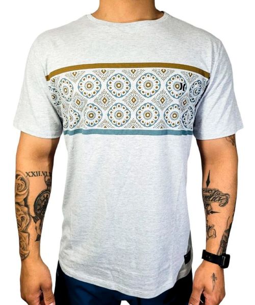 Camiseta Masculina Especial Hurley Rustic Branco - Outlet