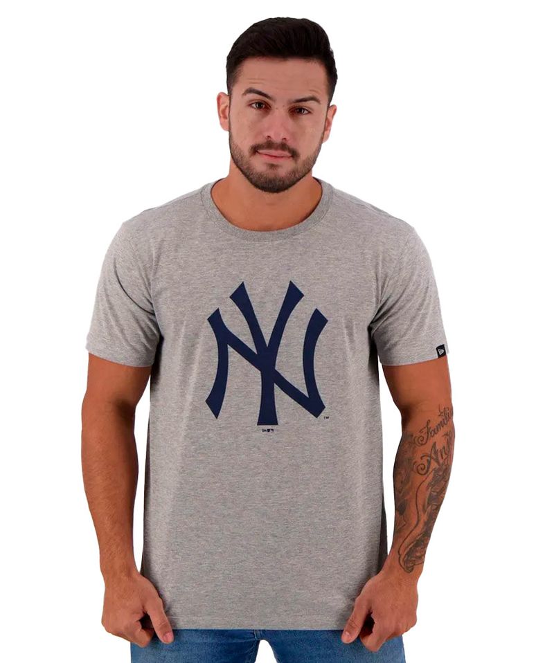 Camiseta-New-Era-MLB-NY-Yankees-Essentials-Cinza-Mescla-mbi20tsh065-01
