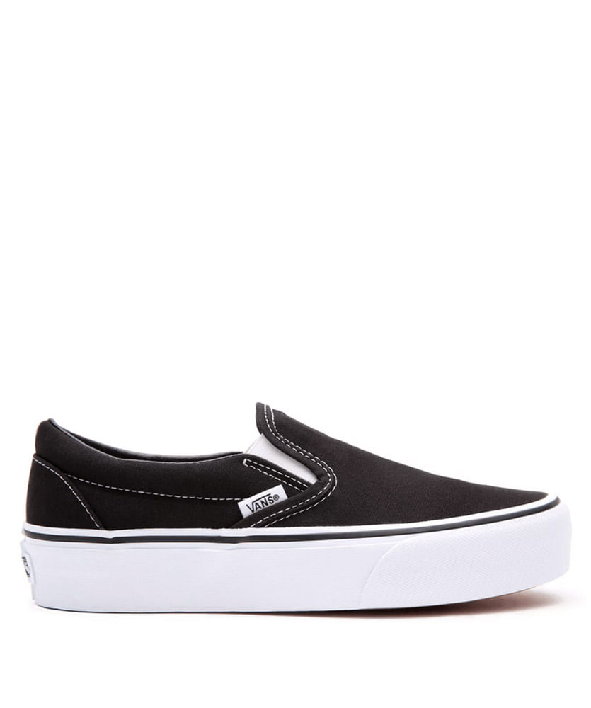 vans slip on platforms