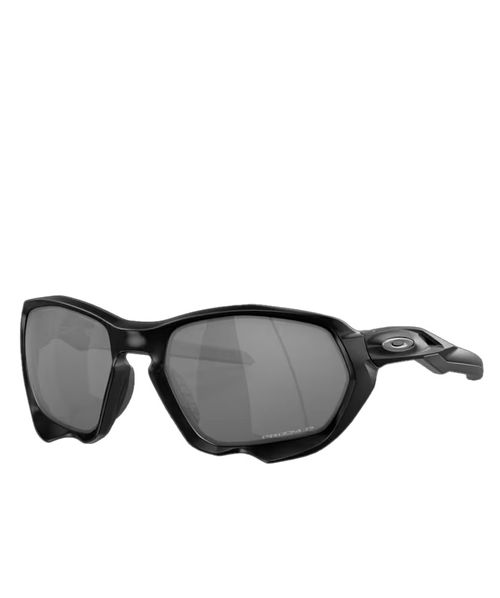 Óculos Oakley Plazma - Lentes Prizm Black Polarized,  Armação Matte Black - OO9019-06