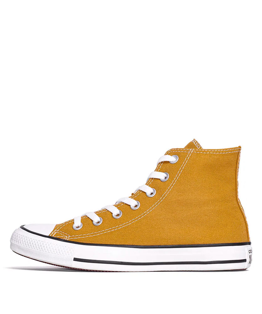 Tênis converse chuck taylor all star best sale seasonal hi amarelo ct04190014