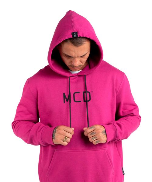 Moletom Canguru Fechado MCD - Fucsia