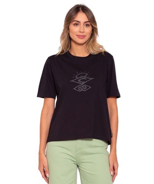 Camiseta Rip Curl Icons Of Surf Preta