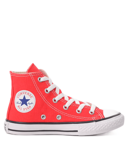 Tênis Converse Chuck Taylor All Star Kids Hi - Vermelho