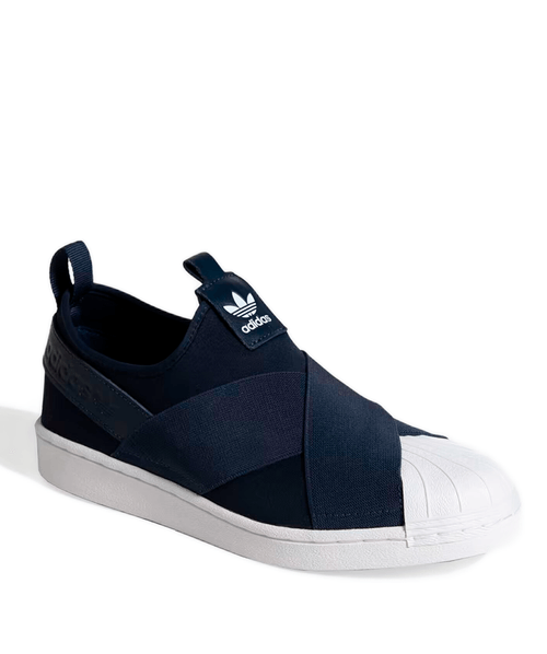 Tênis Adidas Superstar Slip-On - Azul Marinho