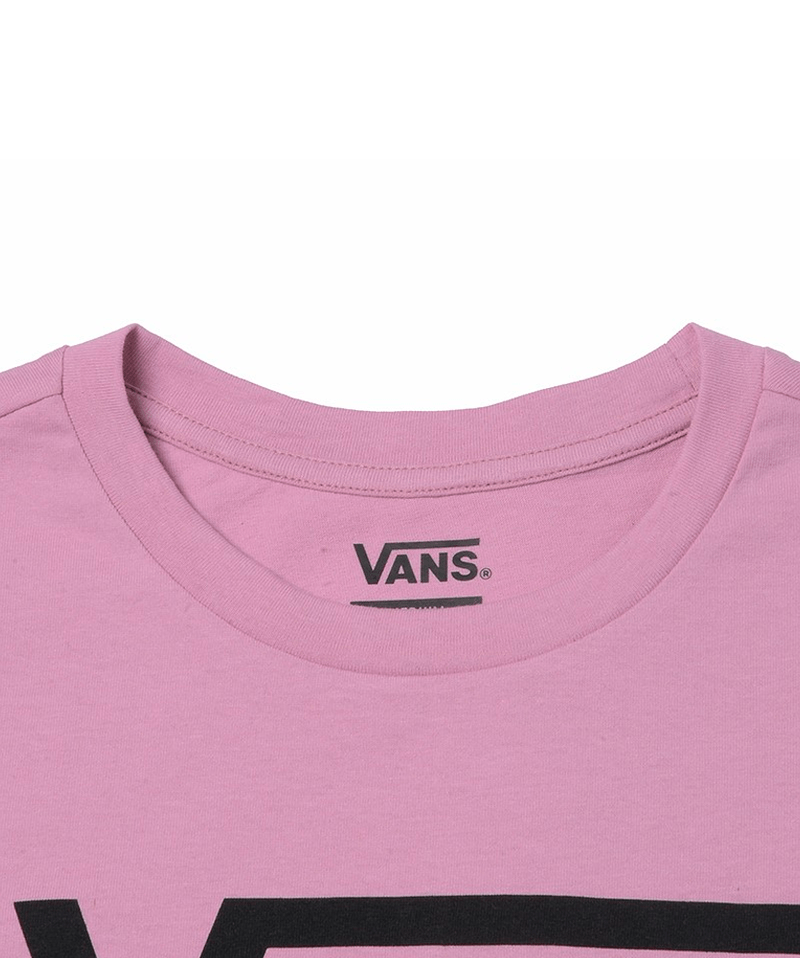 VANS - Camiseta rosa Flying Crew Niña