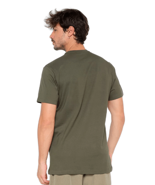Camiseta Oakley Mod O-bark Ss Tee - Verde Militar