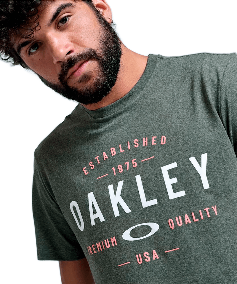 Camiseta Oakley Premium Quality Tee Verde Musgo