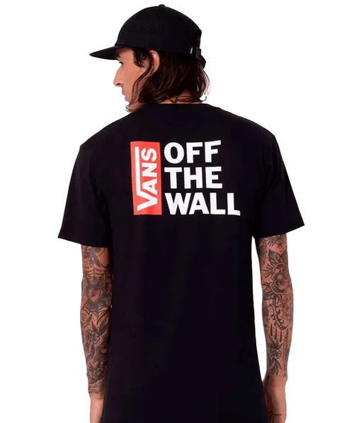 Camiseta Vans Off the Wall Classic - Preto