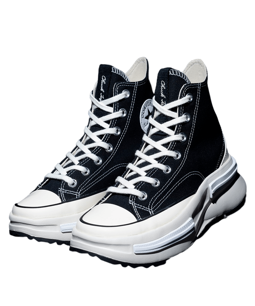 Tênis Converse Run Star Hike Monochrome All Star Feminino Preto / Preto