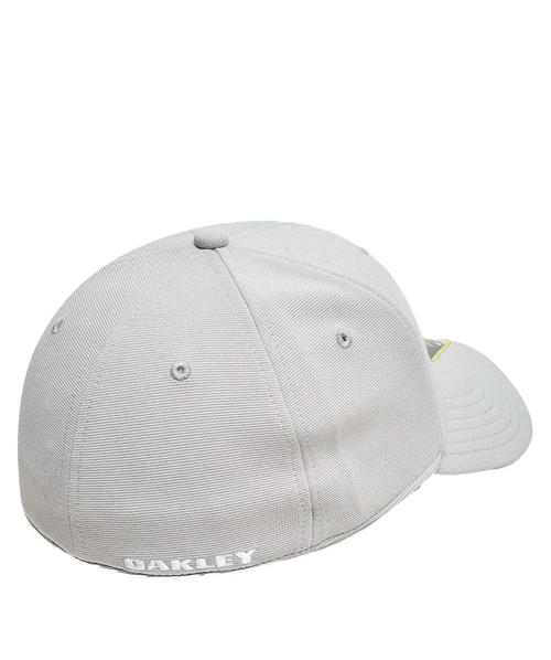 Boné Oakley Aba Curva Tincan Cap Cinza Claro/Branco