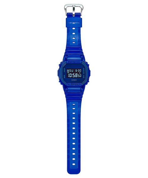 Relógio Masculino G-shock Digital Dw-5600sb-2dr - Azul