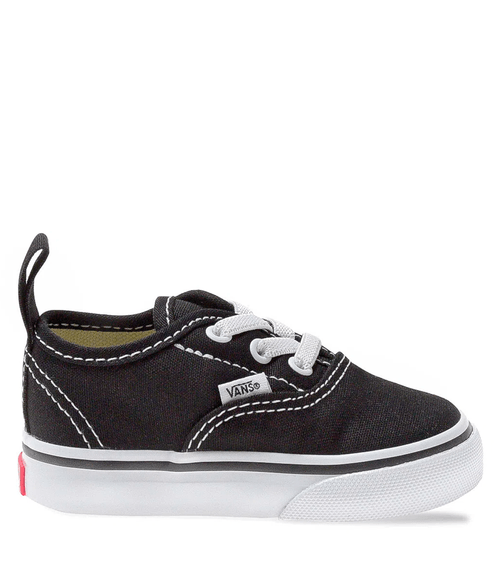 Tênis Vans Authentic Elastic Lace Kids Black True White