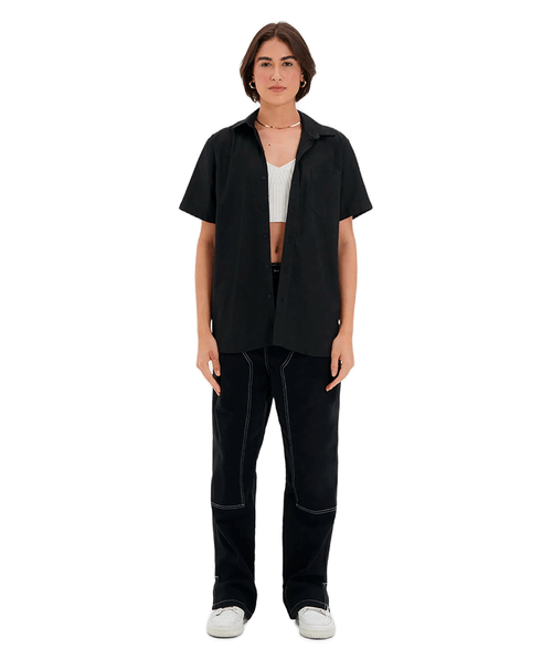 Camisa Linen Baw - Preto