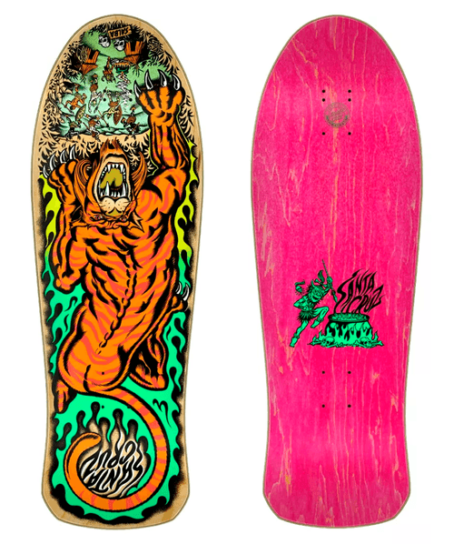 Shape Santa Cruz - Maple Old School Salba - 10,30 - Rosa / Multi Cores