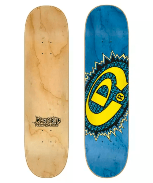 Shape Drop Dead - NK2 Manipulation Logo - 8 - Azul / Amarelo