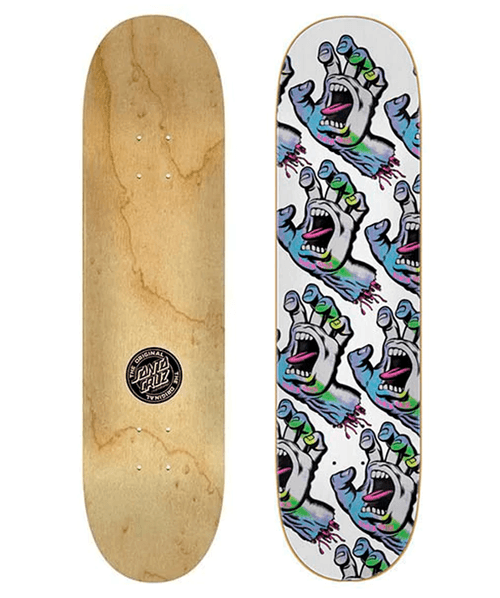 Shape Santa Cruz - PowerLyte Holo Screaming Hand - 8,50 - Branco