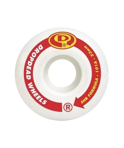 Roda Drop Dead Circle SHR 53MM/101A - Vermelho