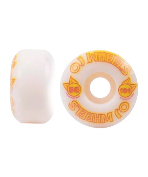 Roda OJ Concentrates Hardline SHR 53MM/101A - Branco