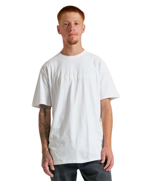 Camiseta Volcom Silk M/C New Style  - Branco
