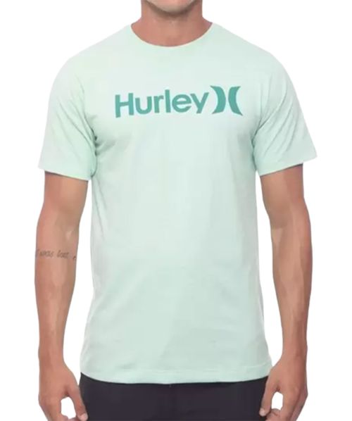 Camiseta Hurley Silk O & O Solid - Verde Menta