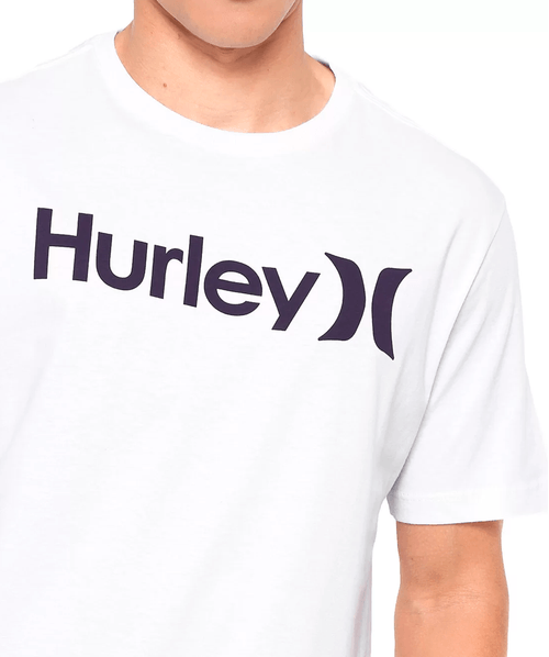 Camiseta Hurley Silk O & O Solid - Branco