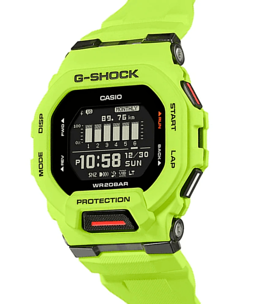 Relógio G-SHOCK G-Squad Sports GBD-200-9DR - Verde / Preto