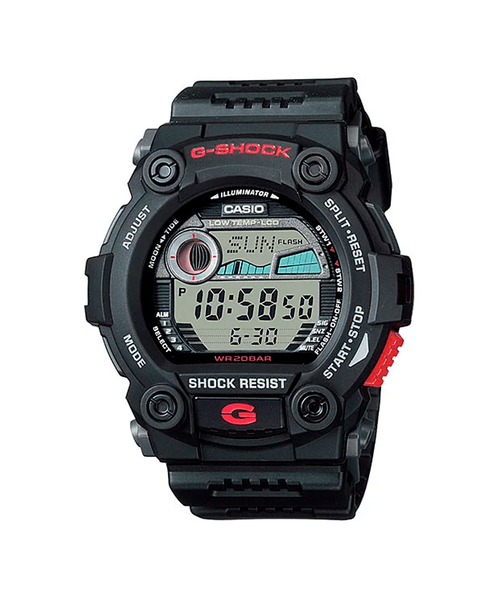 Relógio G-Shock Tábua de Maré G-7900-1DR *G Rescue - Preto
