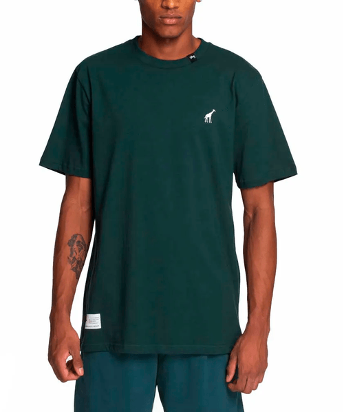 Camiseta LRG 47 SS Knit - Verde Escuro