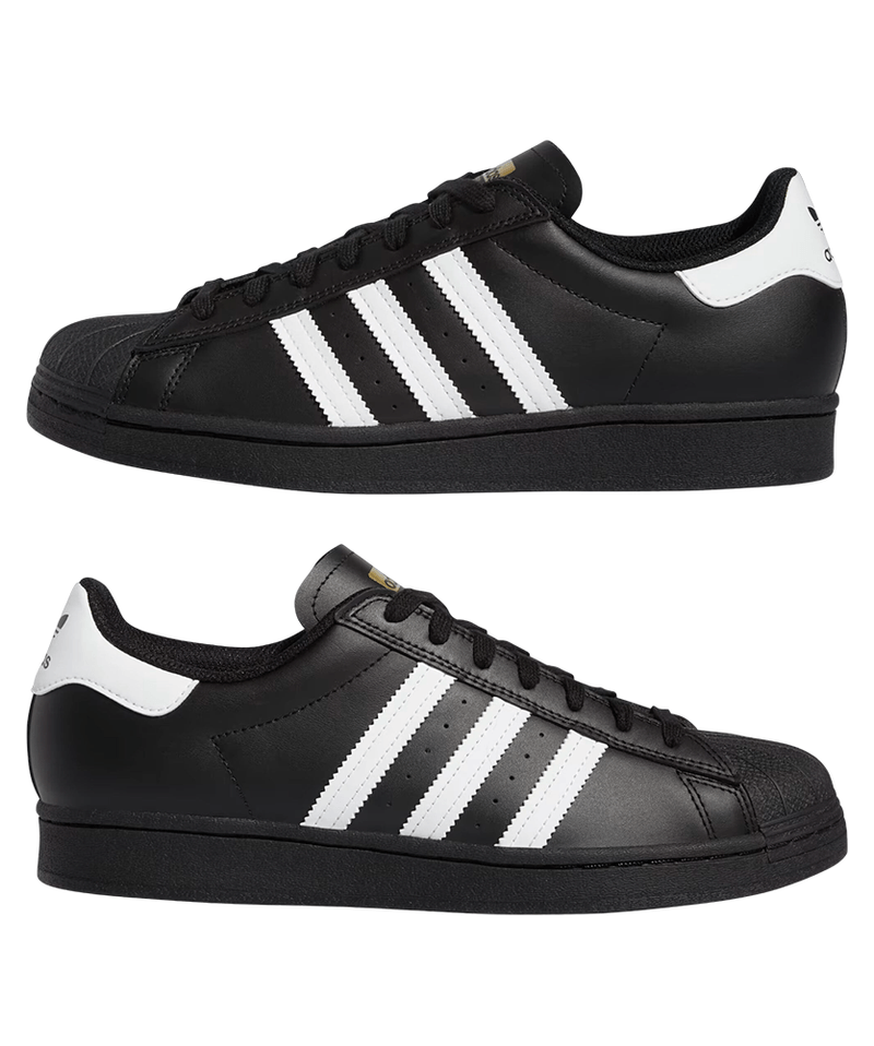 Adidas superstar deals core black white