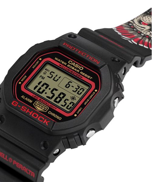 Relógio Digital Casio G-SHOCK 5600 SERIES - Vermelho / Preto