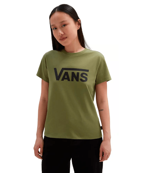 Camiseta Vans Flying V Crew Tee - Loden Green