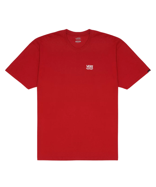 Camiseta Vans Left Chest Logo II SS - Chili Pepper