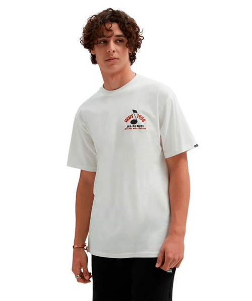 Camiseta Vans Rhythm Pup - Off White