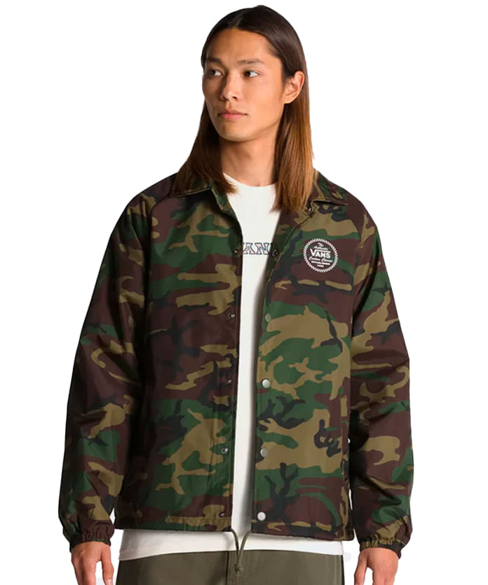 Vans torrey jacket camo hotsell