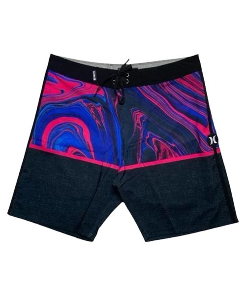 Boardshort Hurley Twister - Multi - Preto