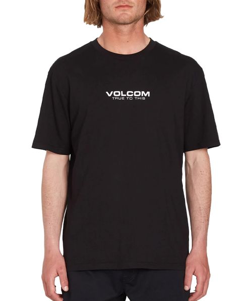 Camiseta Volcom MC New Euro Over Size - Preto