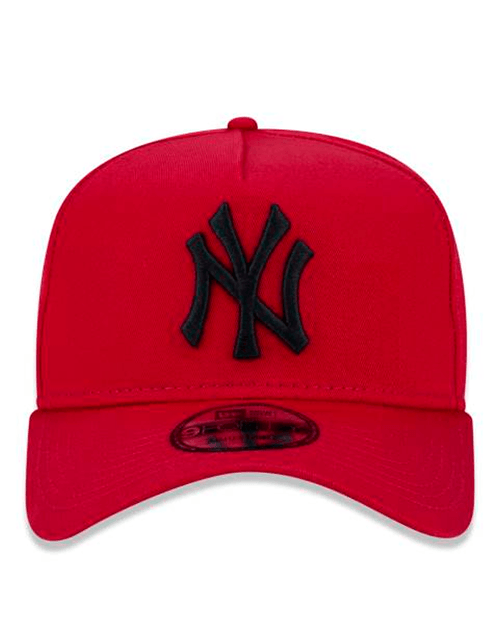 Boné New Era 9FORTY A-Frame MLB New York Yankees - Vermelho